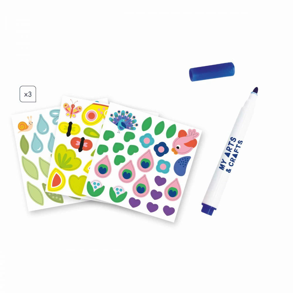 Janod Kit creativo Multiactividades 4 años Animales