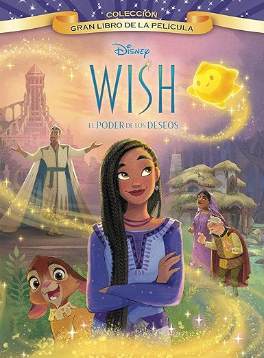 El gran libro de la película Wish: el poder de los deseos.