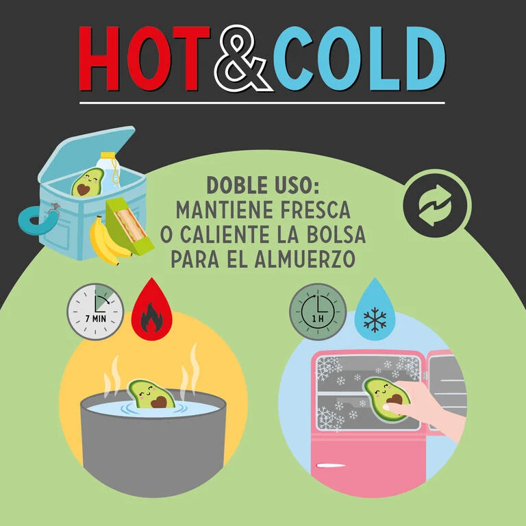 Legami Bolsa térmica para alimentos Aguacate