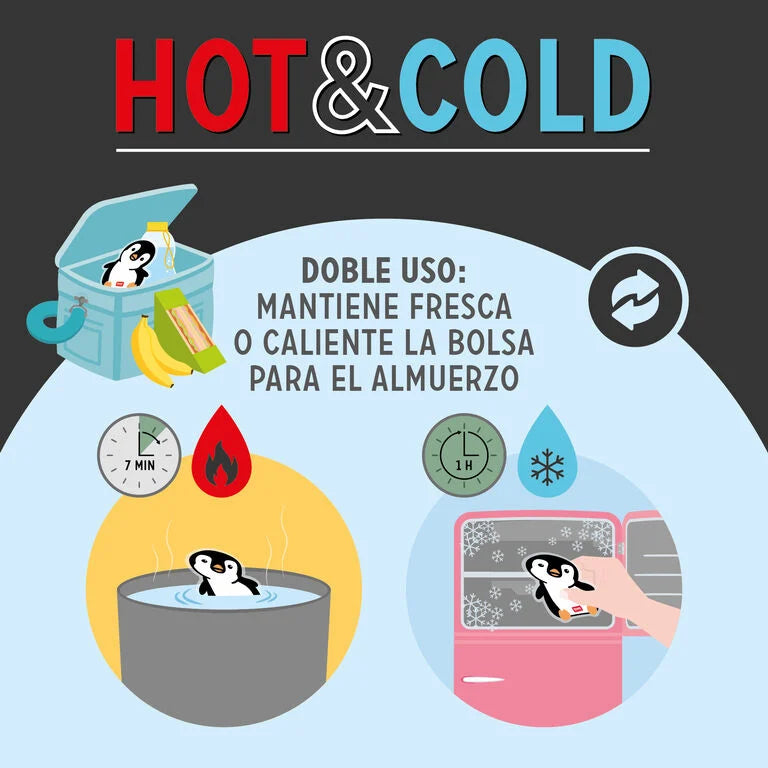 Legami Bolsa térmica para alimentos Pingüino