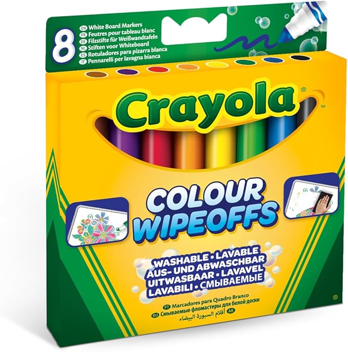 Crayola 8 rotuladores lavables