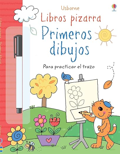 Usborne libro pizarra Primeros dibujos