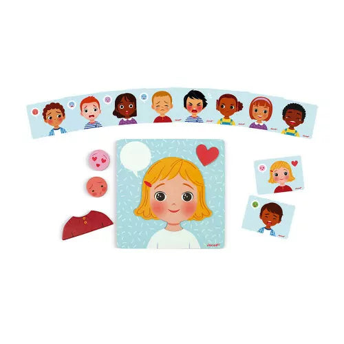 Janod Juego magnético de las emociones