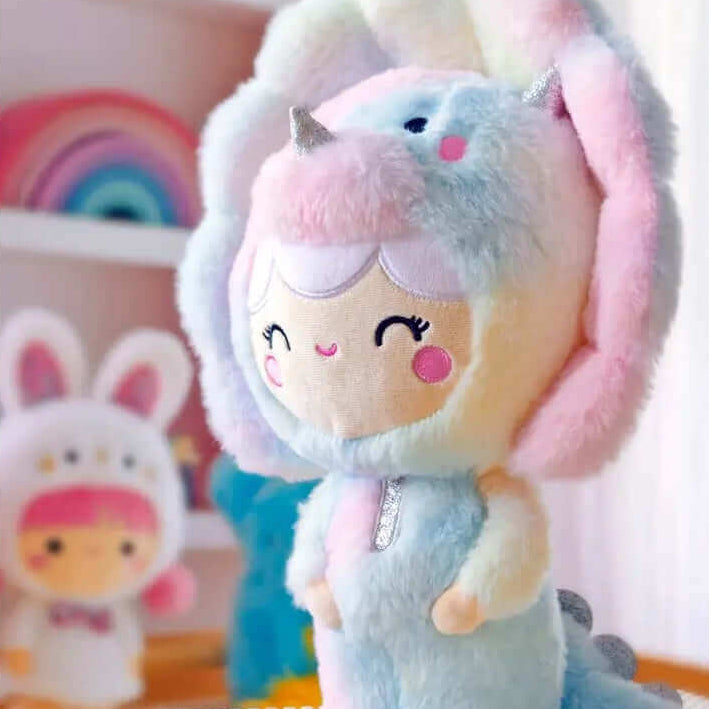 Momiji Peluche Roarsome Rainbow Dinosaur