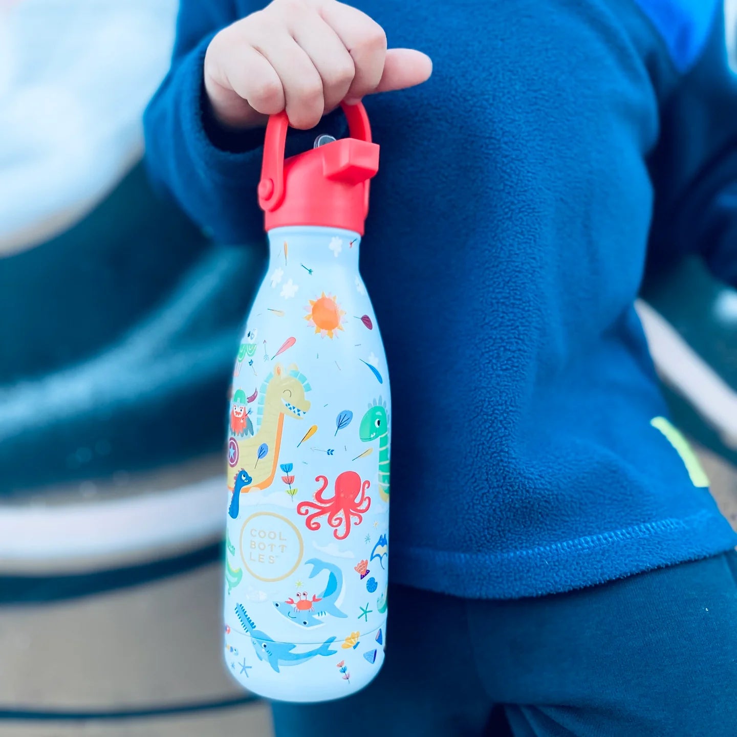 Cool Bottles Botella térmica 350 ml Brave Vikings