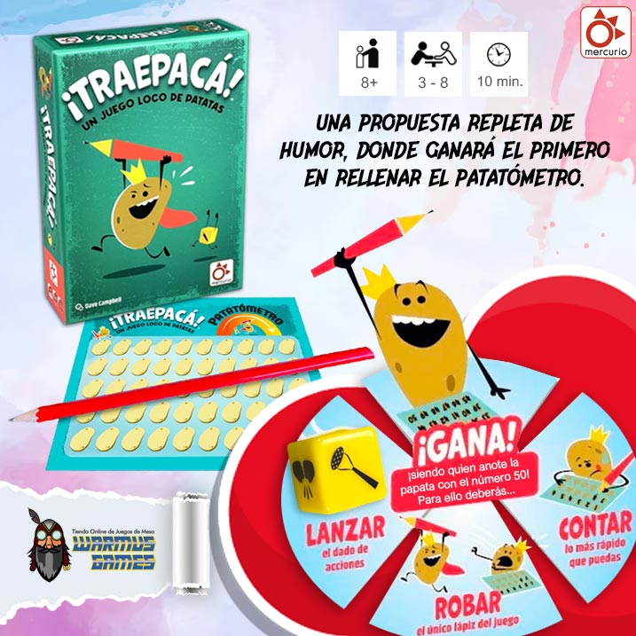 Mercurio ¡Traepacá!