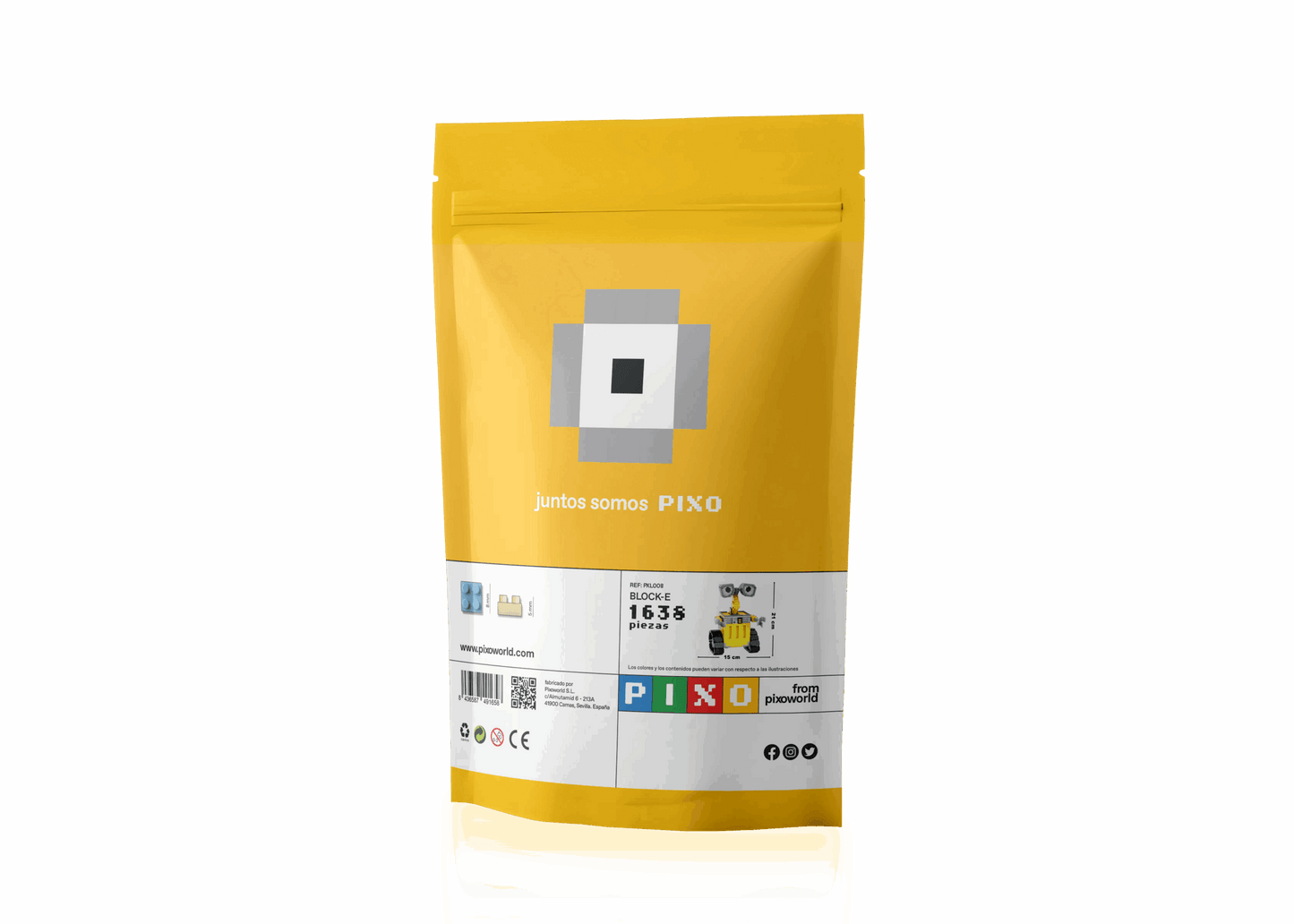 Pixoworld Block-e (Wall-e) XL