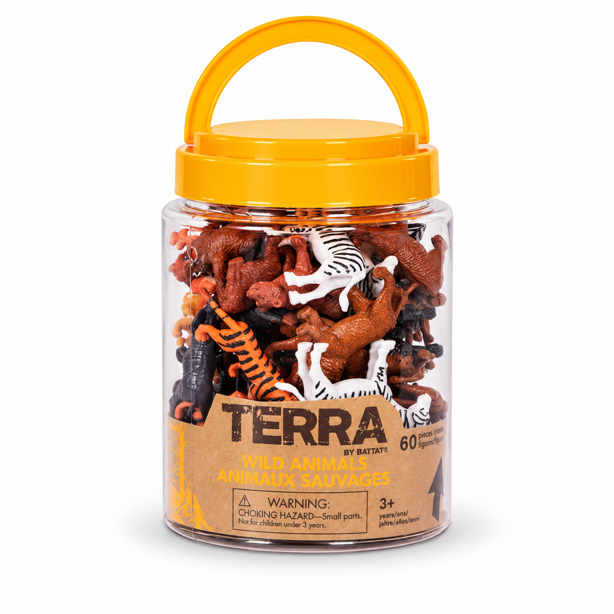 Bote 60 animales salvajes - Terra