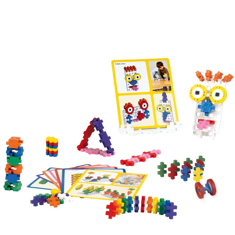 Plus Plus Learn to Build set Actividades