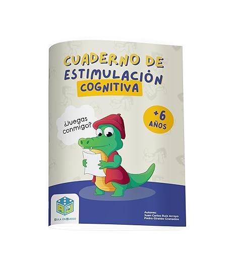 Átomo Cuaderno de estimulación cognitiva 6-8 años