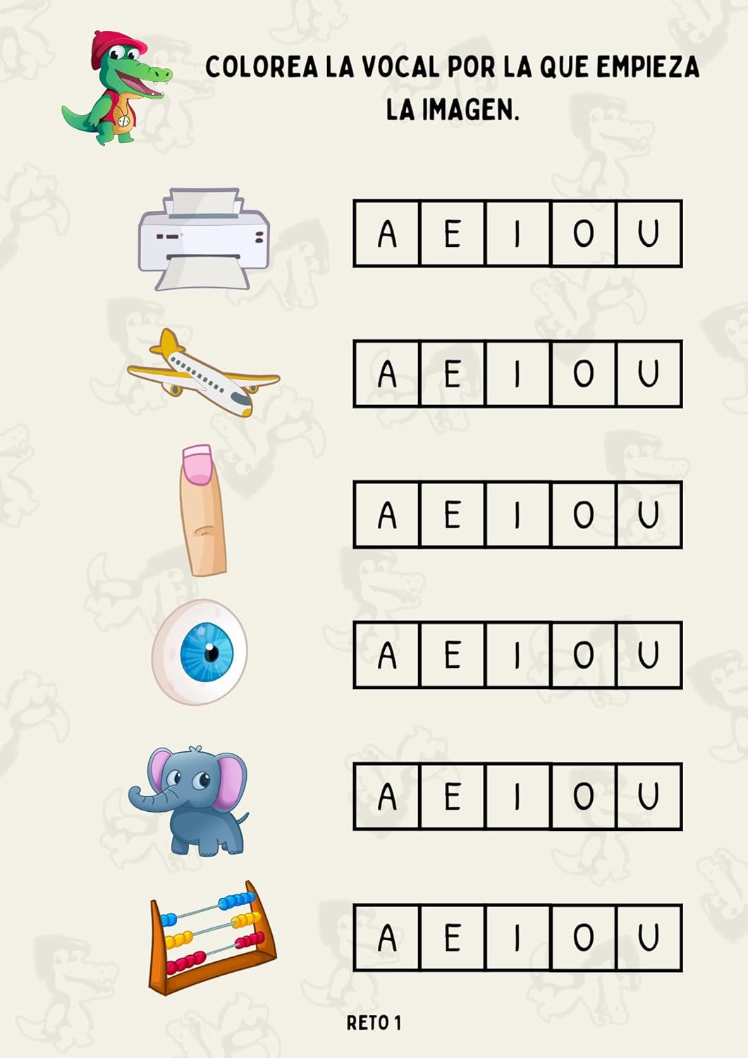 Átomo Cuaderno de Dislexia Lectoescritura 5-7 años