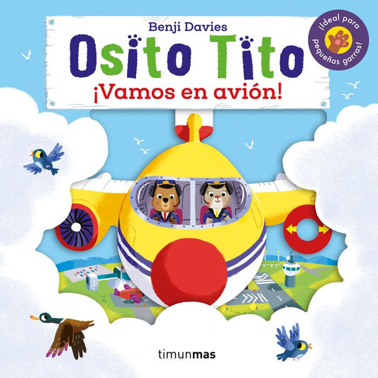 Osito Tito Vamos en avión