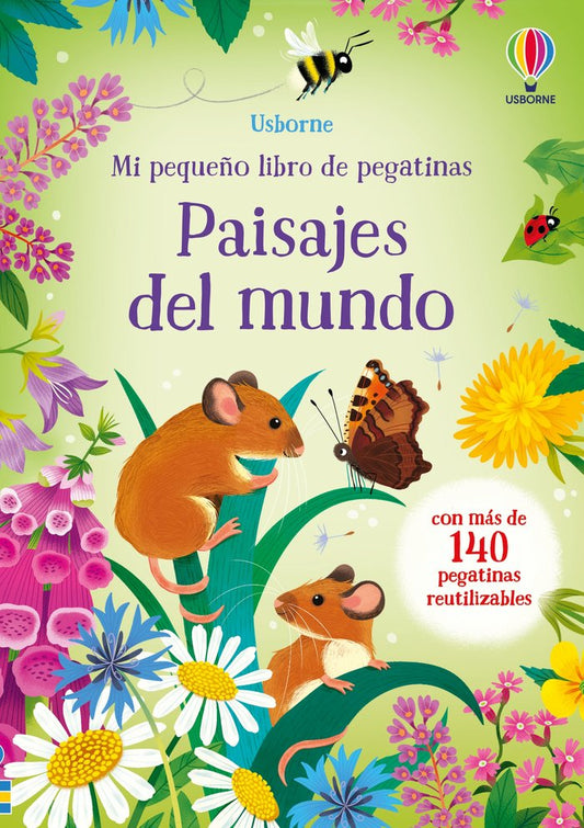 Paisajes del mundo Mi pequeño libro de pegatinas