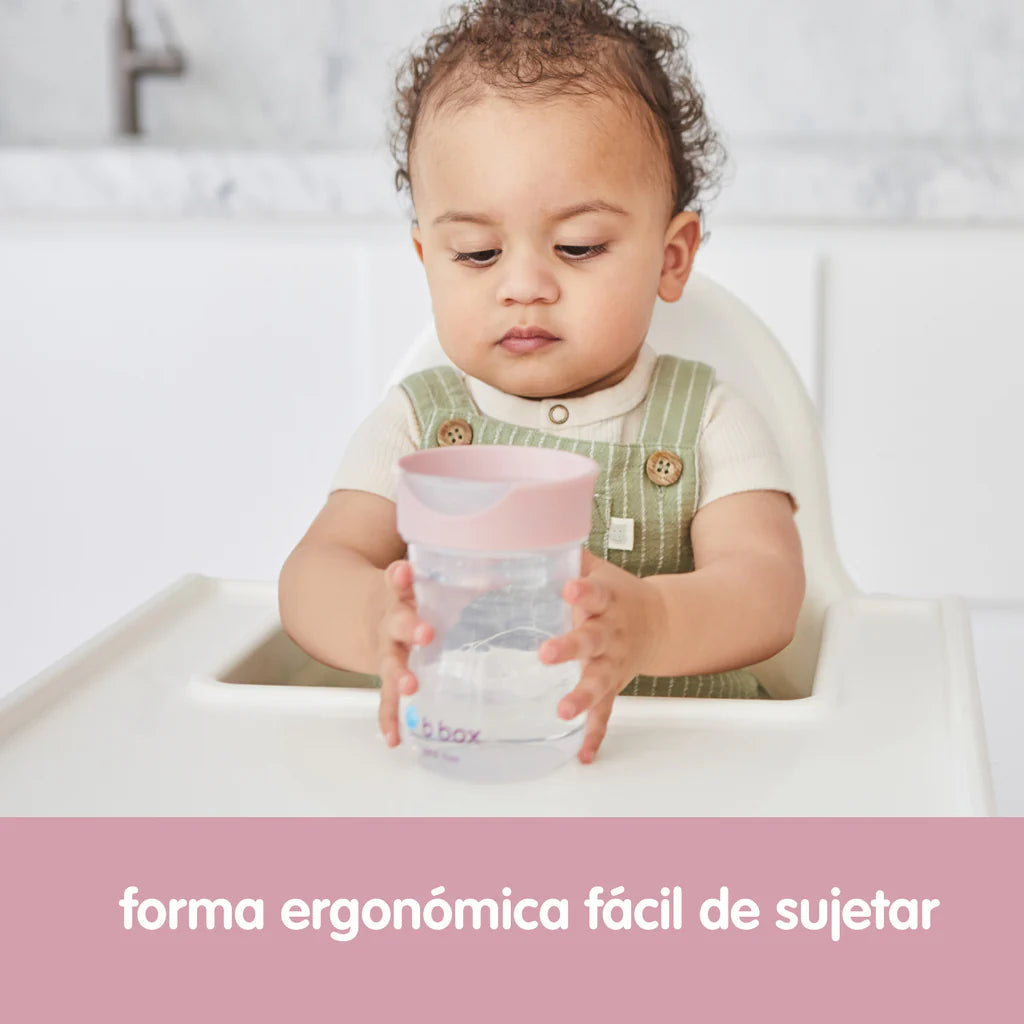 B.box Taza con borde de entrenamiento Blush