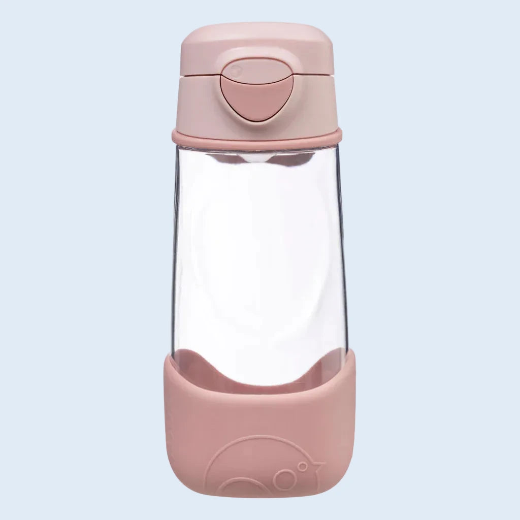 B.box Botella tritán con boquilla 450ml Blush Crush