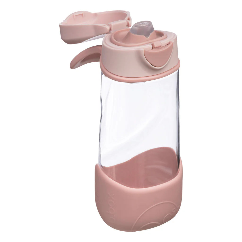 B.box Botella tritán con boquilla 450ml Blush Crush