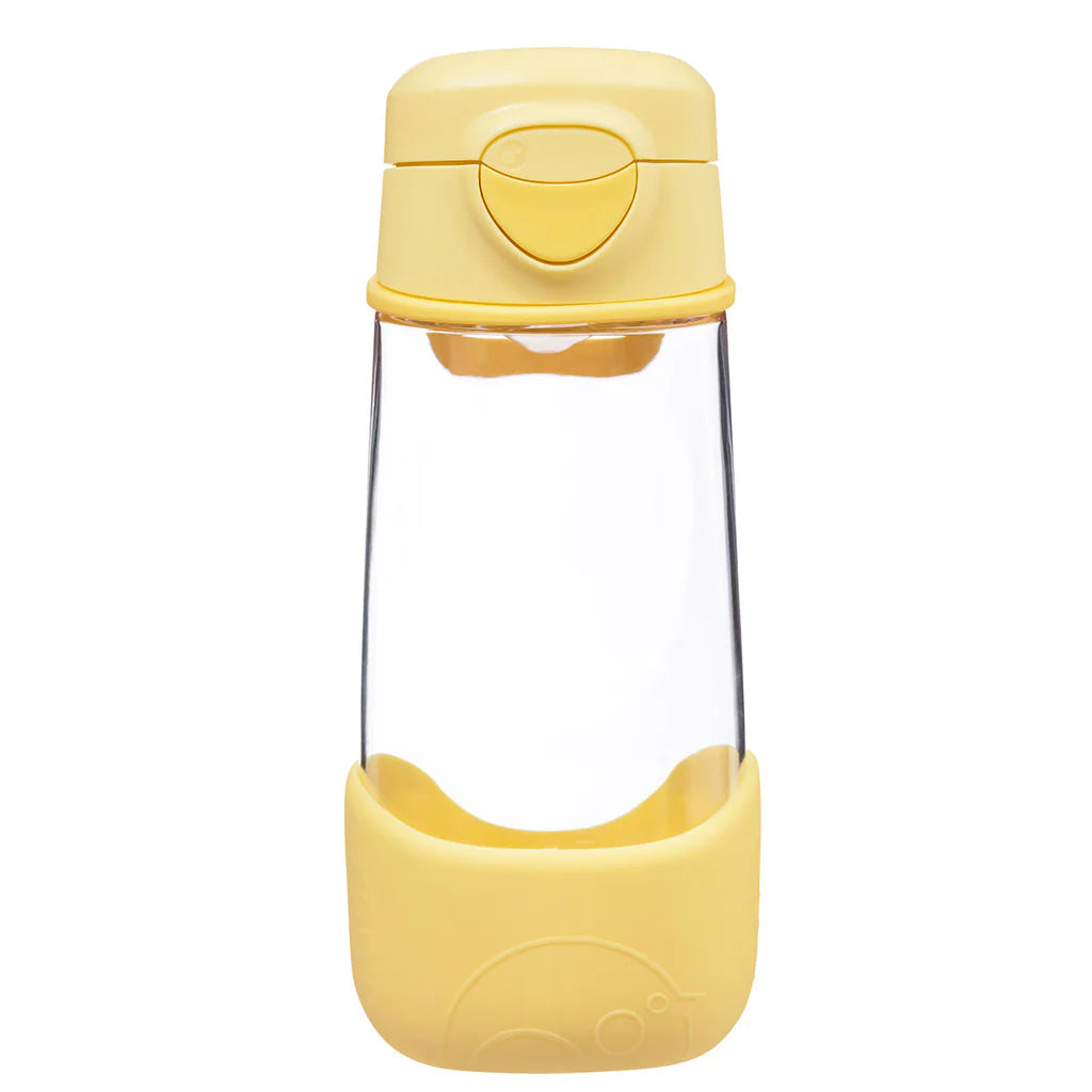 B.box Botella tritán con boquilla 450ml Lemon Twist
