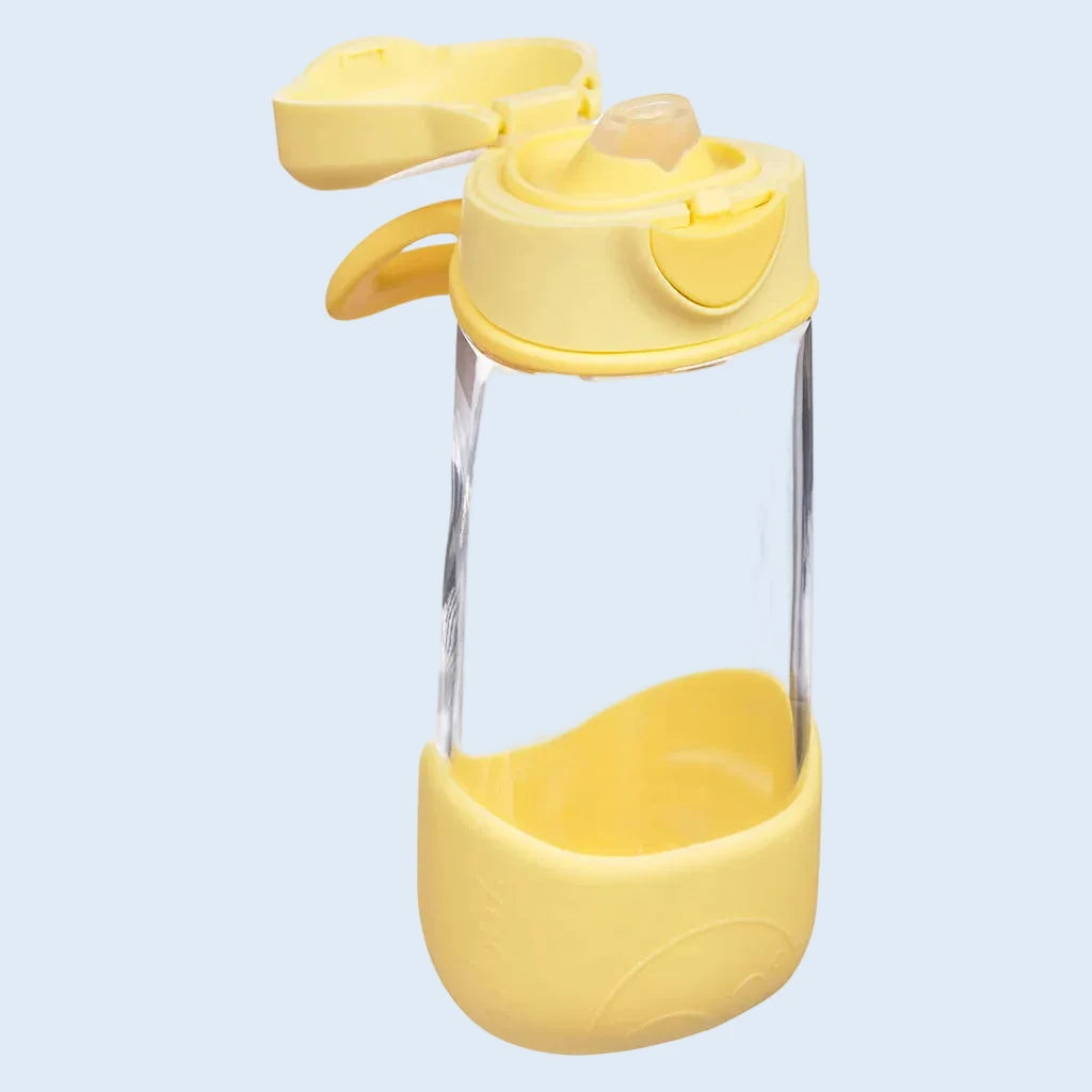 B.box Botella tritán con boquilla 450ml Lemon Twist