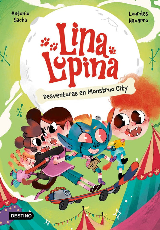 Lina Lupina 3 Desaventuras de Monstruo City