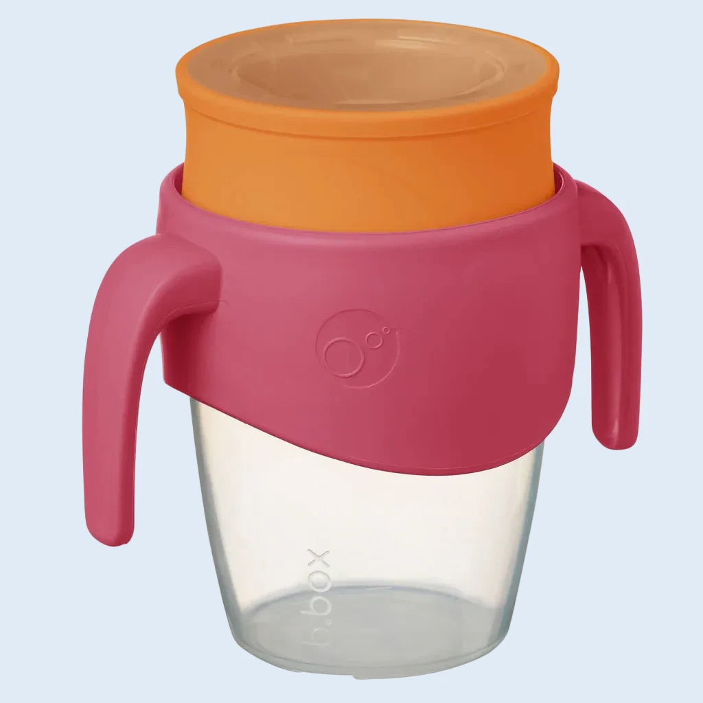 B.box Taza 360º con cierre hermético Strawberry Shake