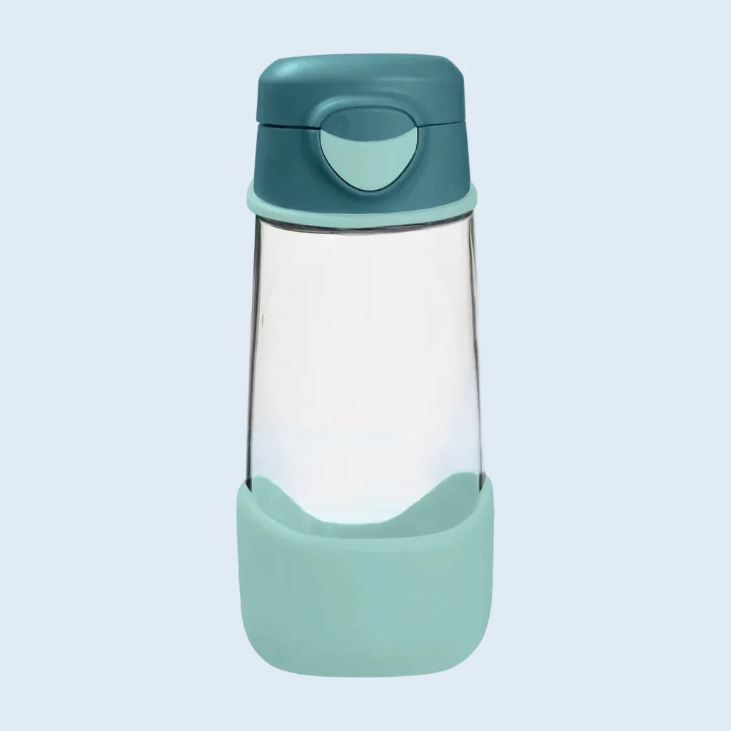 B.box Botella tritán con boquilla 450ml Emerald Forest