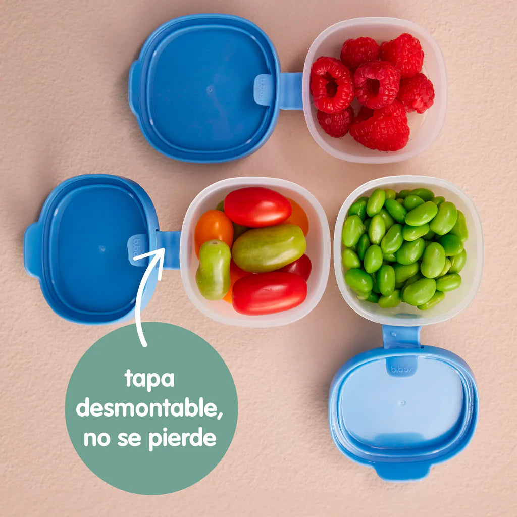B.box Depósito snack 3 unidades Berry
