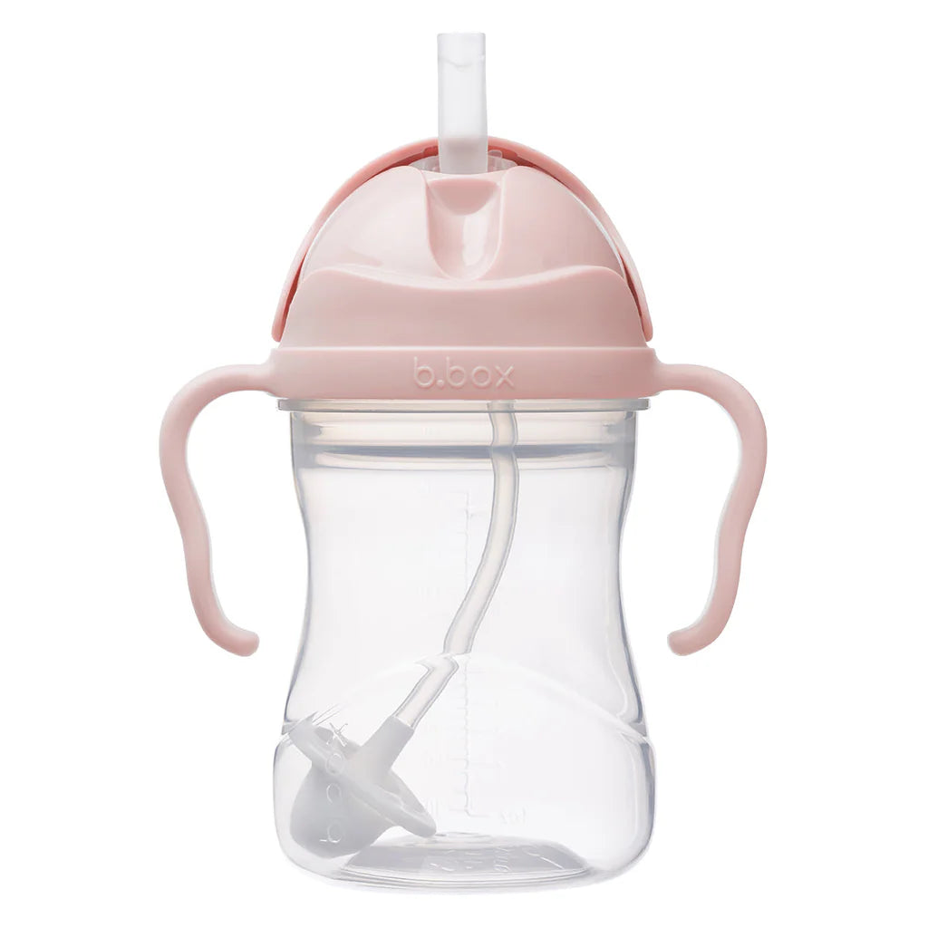 B.box Pack taza y vaso para bebé 3 en 1 Blush