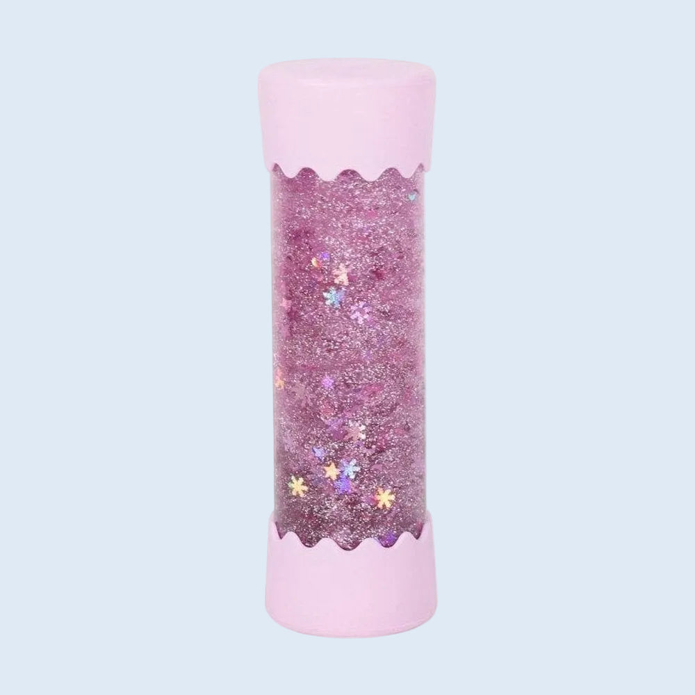 Jellystone Botella sensorial flotante Baby Rosa
