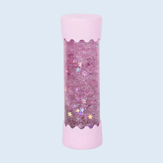 Jellystone Botella sensorial flotante Baby Rosa