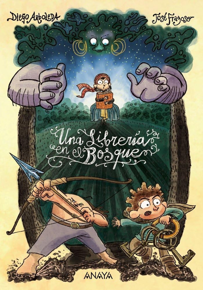 Una librería en el bosque