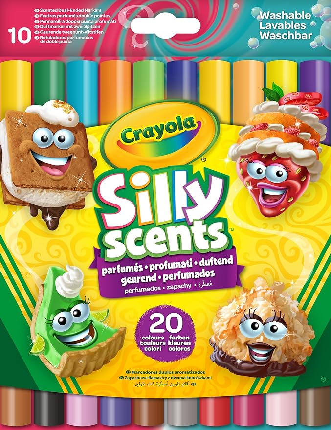 Crayola Silly Scents rotulador con olor y doble punta