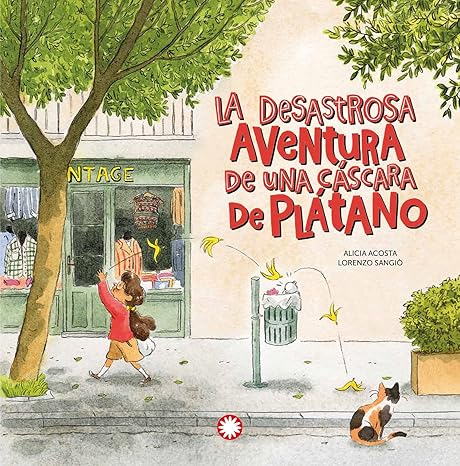 La desastrosa aventura de una cáscara de plátano.