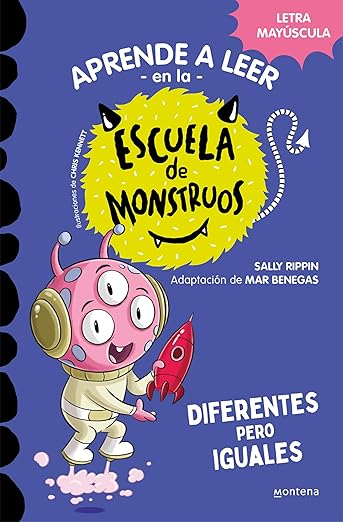 Aprende a leer en la escuela de monstruos 17 Diferentes pero iguales