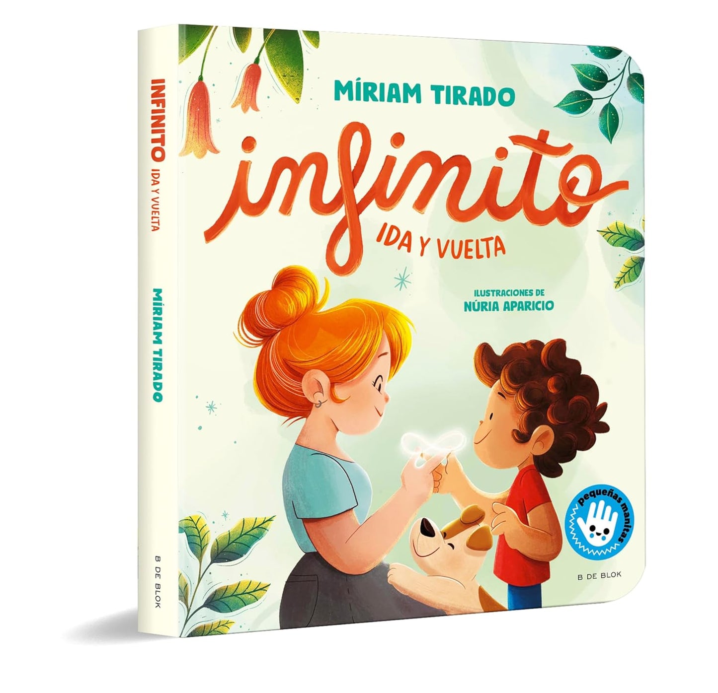 Infinito ida y vuelta pequeñas manitas