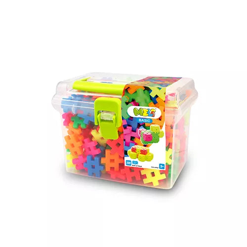 Meli basic Travel Box Neón 250 piezas