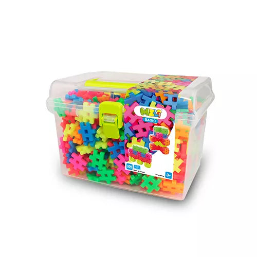 Meli Basic Travel Box Neón 500 piezas