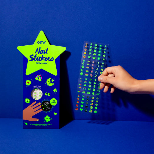 Omy Nail stickers Glow Party