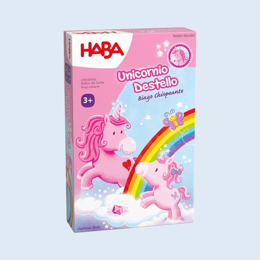 Haba Unicornio Destello Bingo Chispeante
