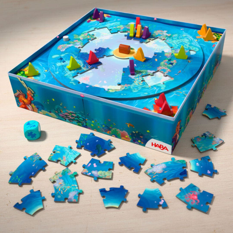 Haba Game Meets Puzzle Ocean Twist
