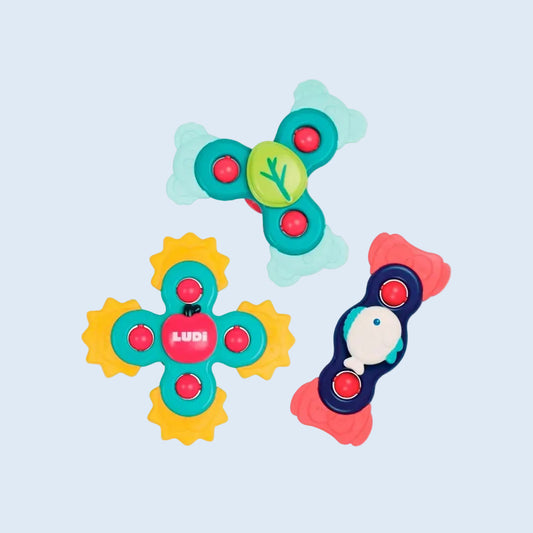 Ludi Spinners con ventosa