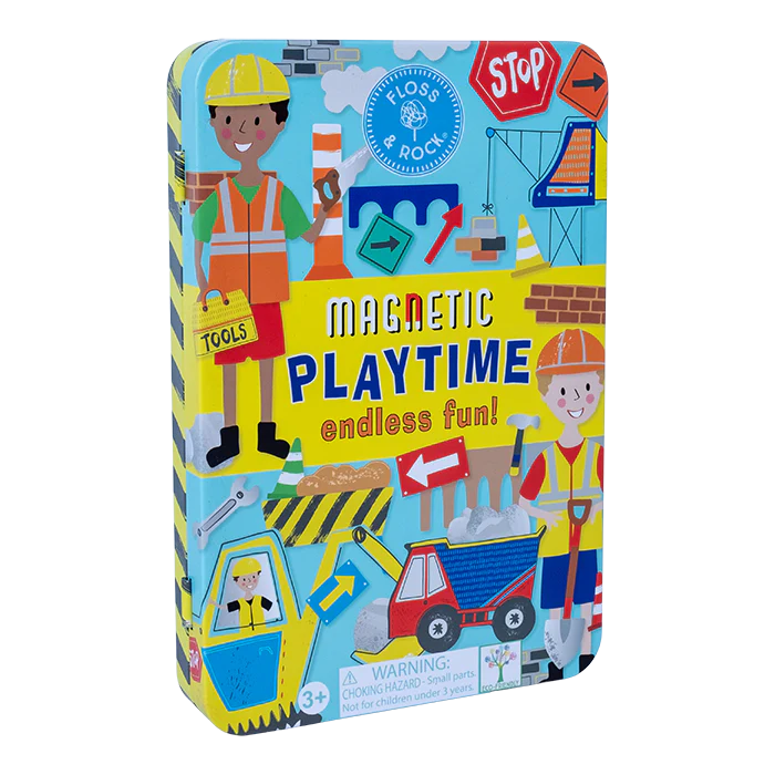 Floss & Rock Magnetic Playtime Construcción