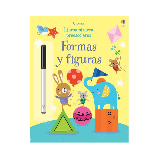 Usborne Libro pizarra Formas y Figuras