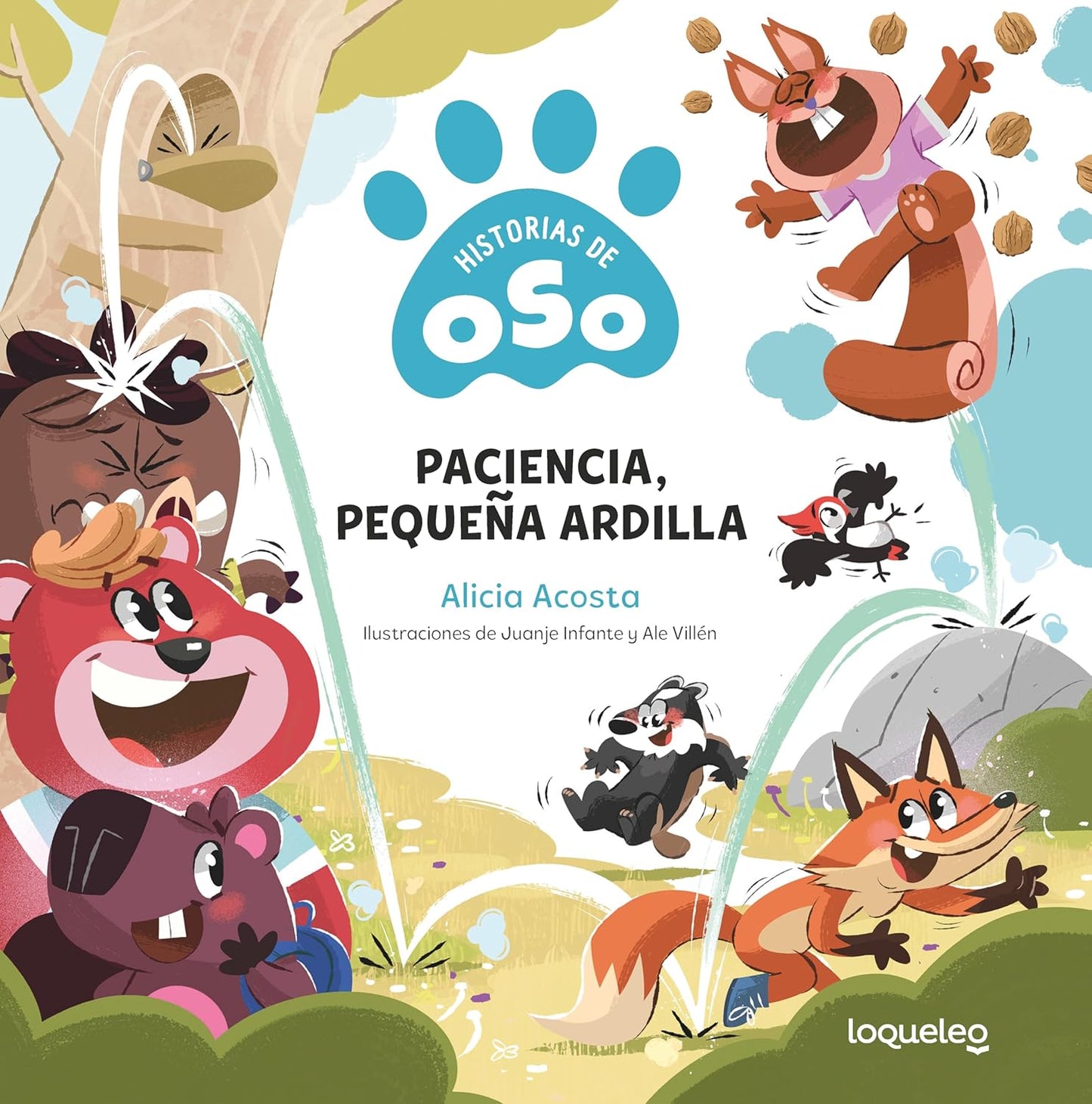 Historias de Oso Paciencia, pequeña ardilla