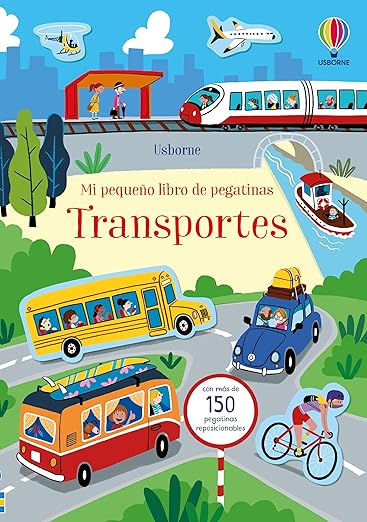 Mi pequeño libro de pegatinas Transportes