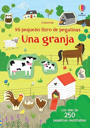 Usborne. Mi pequeño libro de pegatinas. Una granja.
