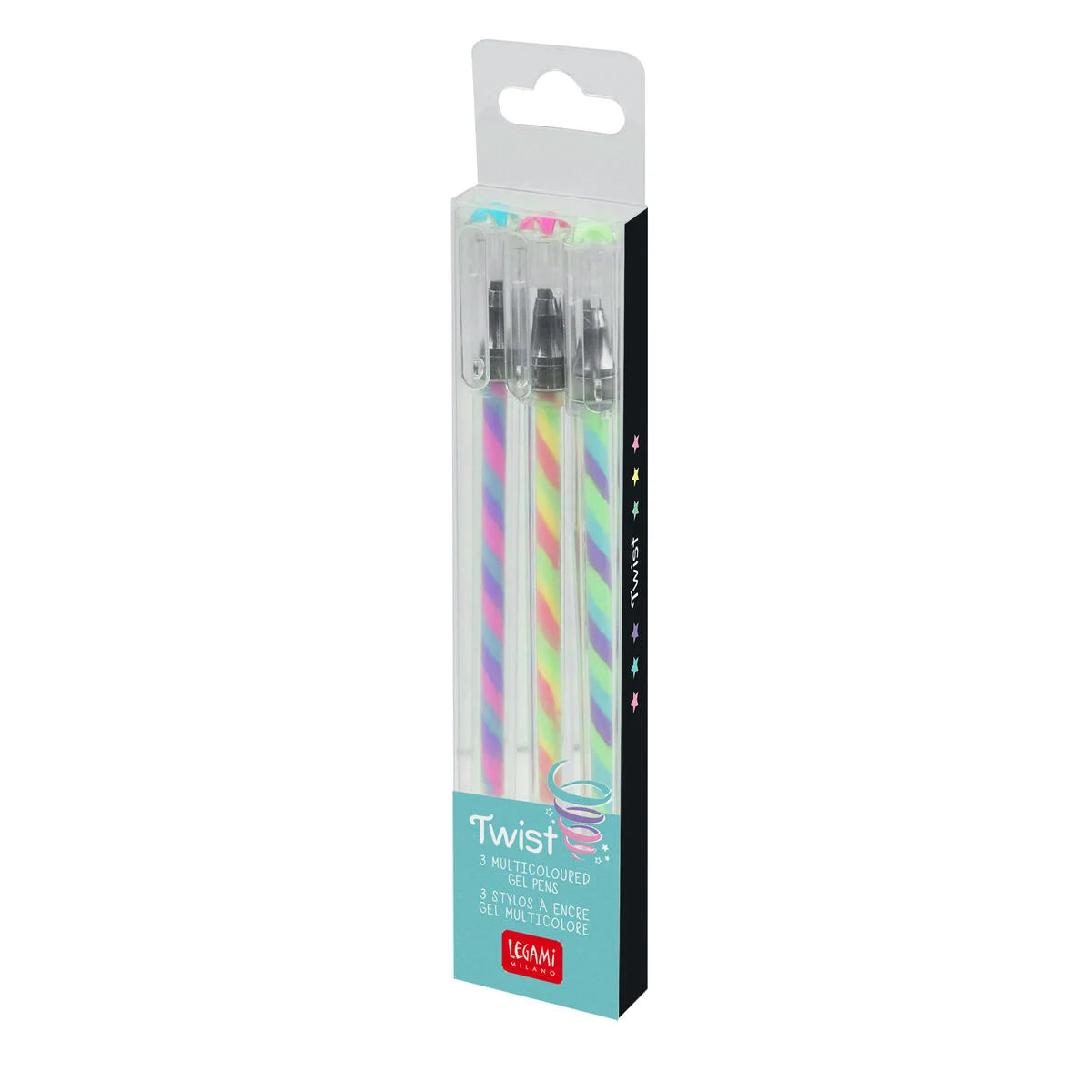 Legami set de 3 bolígrafos gel multicolor
