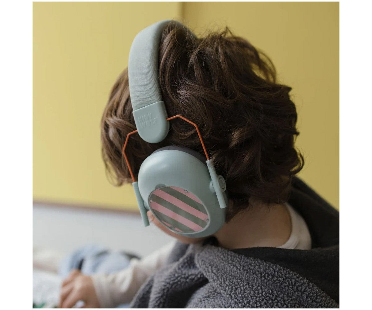 Kidywolf Auriculares anti ruido Kidynoise verde