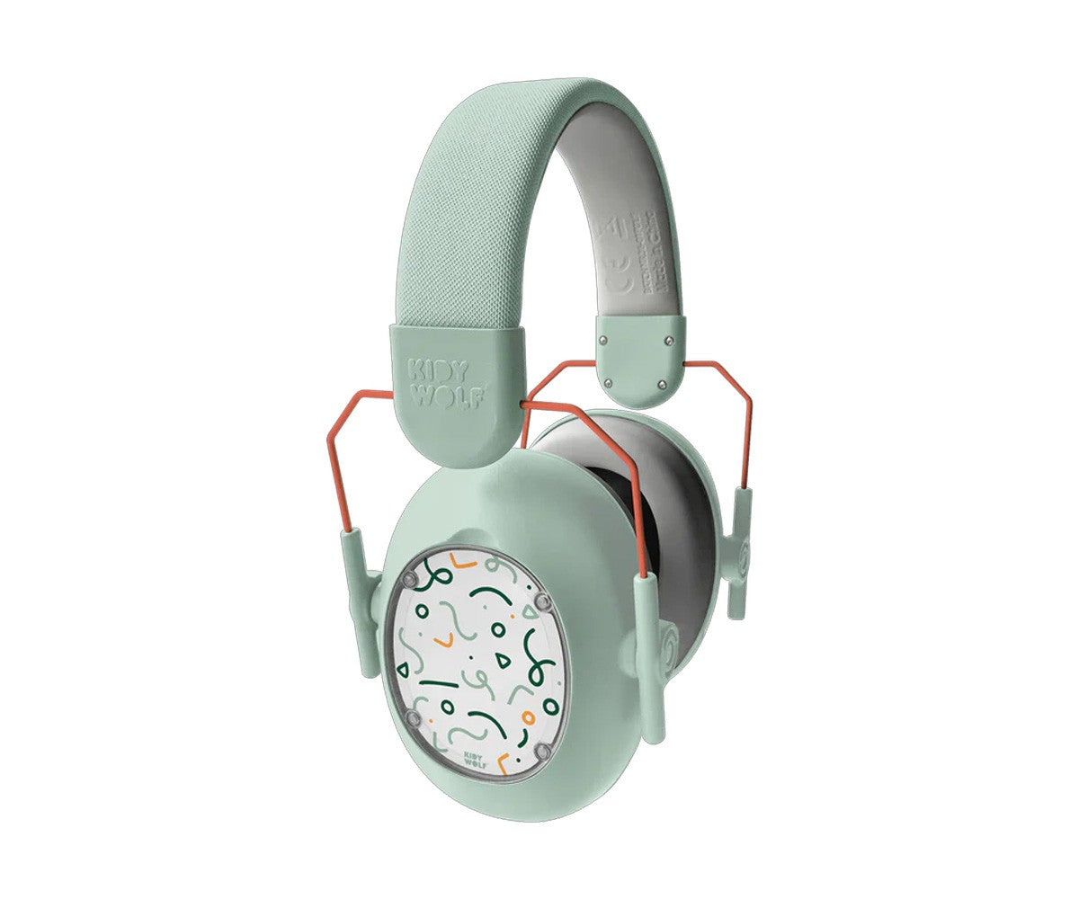 Kidywolf Auriculares anti ruido Kidynoise verde