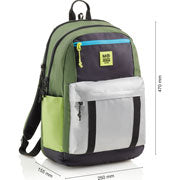 MiquelRius Mochila Triple Amsterdam Verde