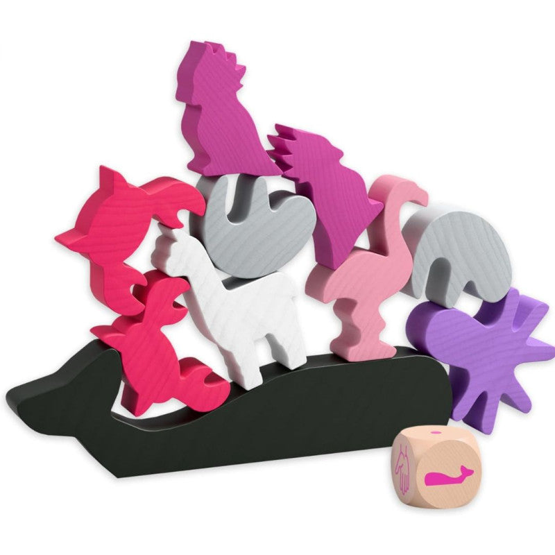 Haba Animal sobre animal Pink Edition